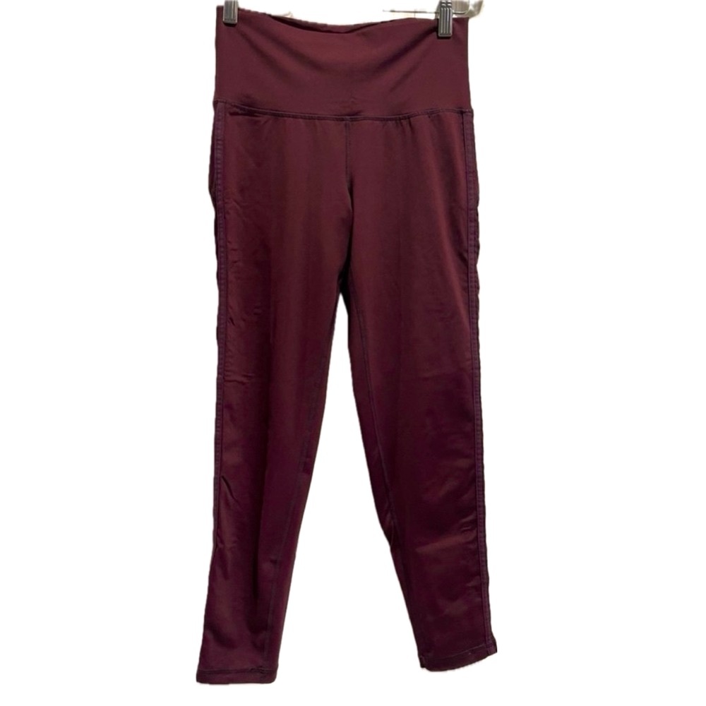 Sz.M-Aerie mesh side Burgundy Legging